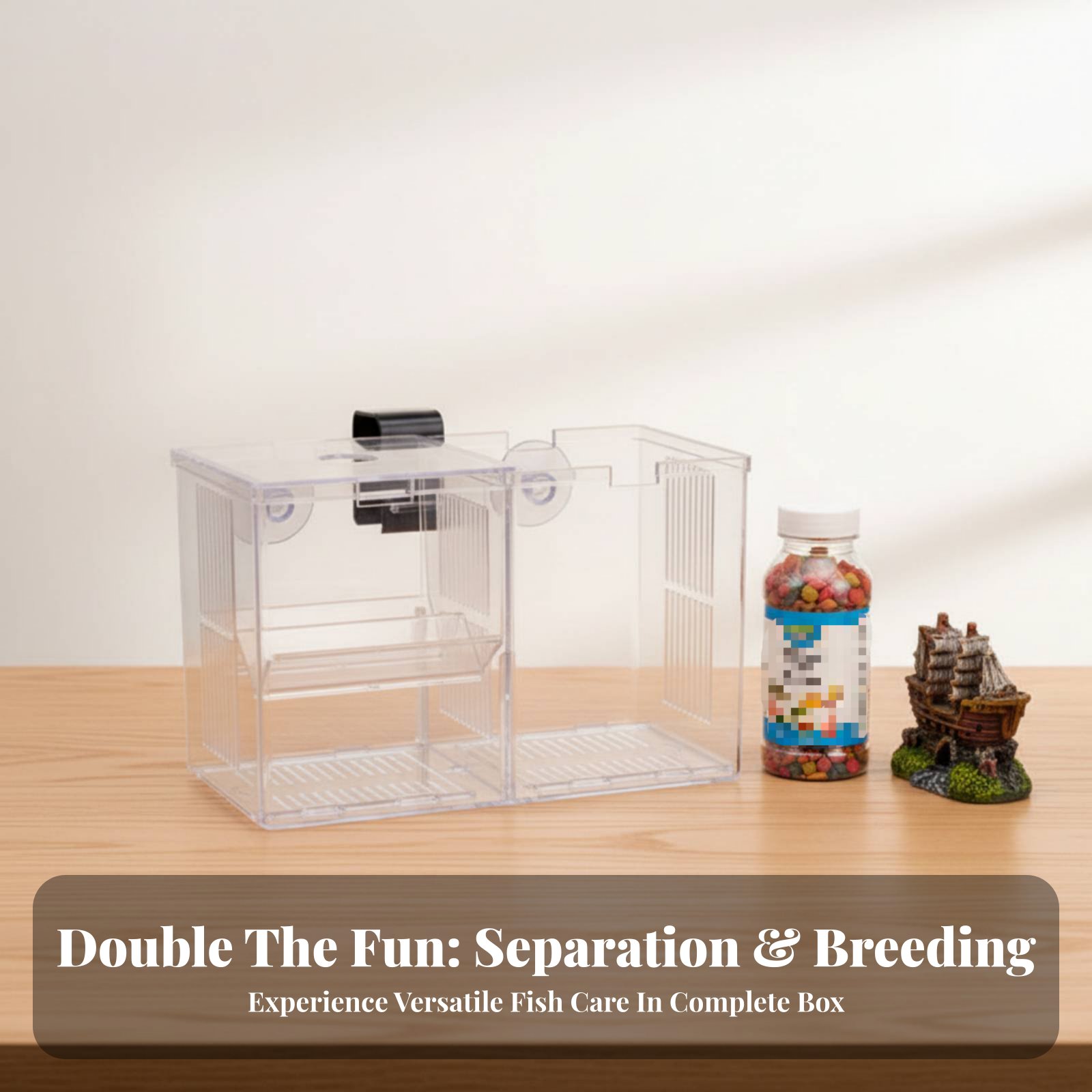 Aquatic Habitat Hatchery Box P - مراجعة Aquarium Fish Guppy وسعره