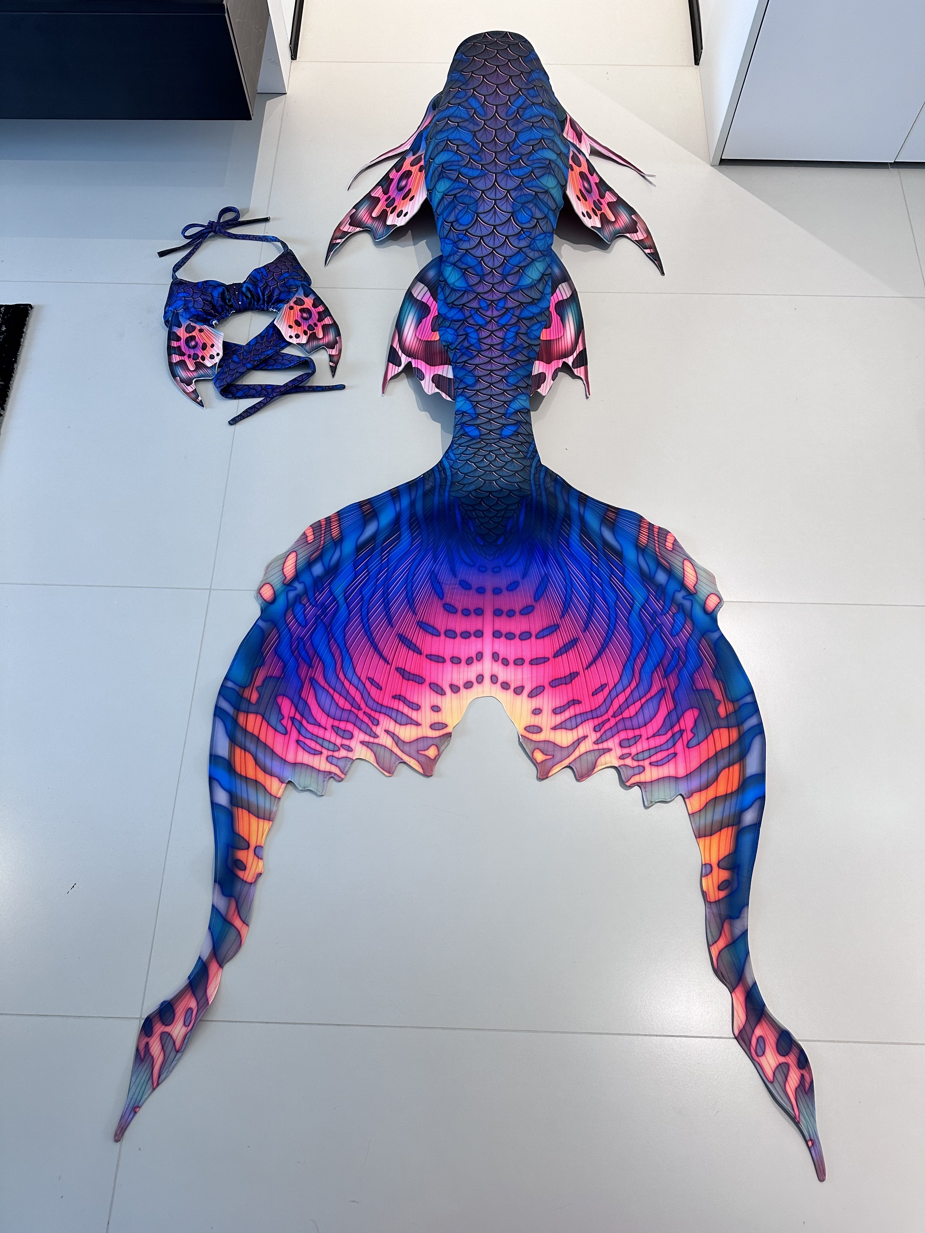 LUXURE Mermaid Carp Tail Beaut - مراجعة Aquarium Fish Beautiful وسعره