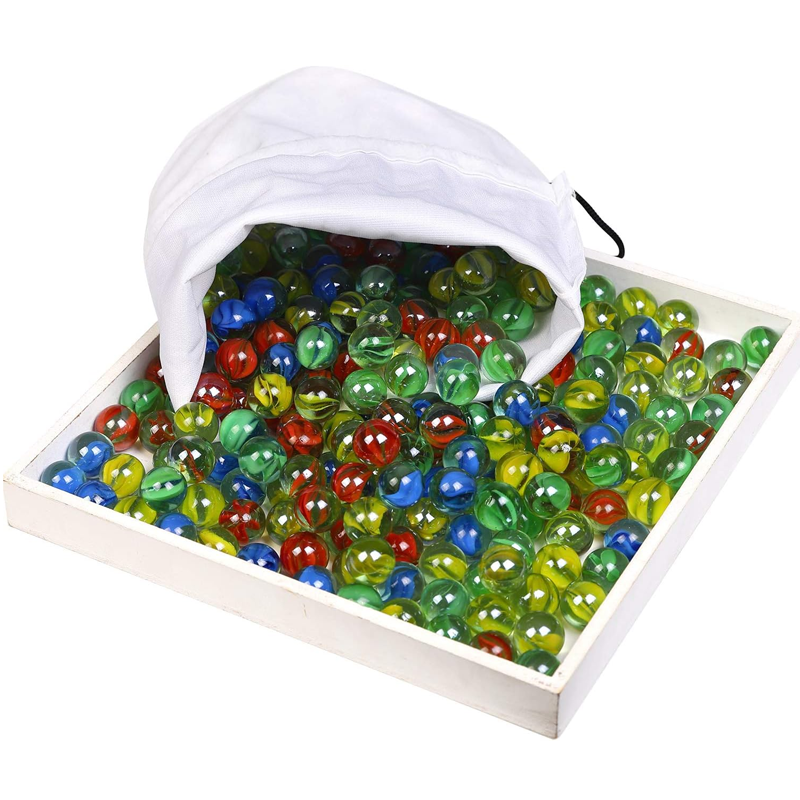 50Pcs 14mm Colorful Glass Marb - مراجعة Aquarium Fish Guppy وسعره