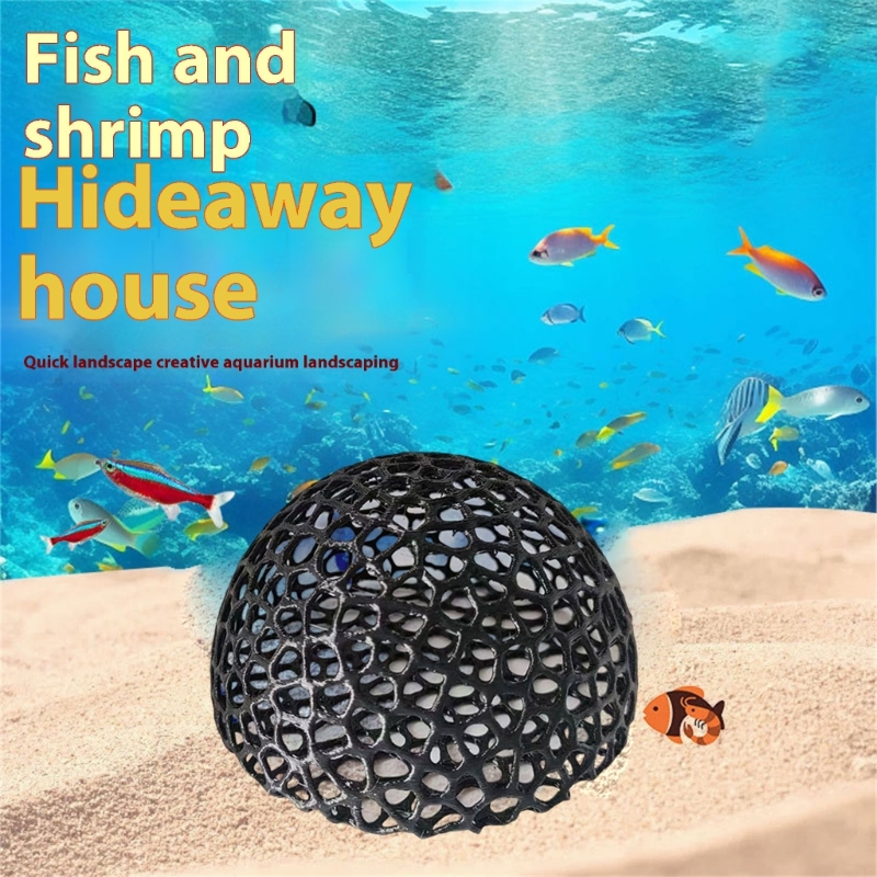 Fish Shelter Cave Corner for F - مراجعة Aquarium Fish Beautiful وسعره