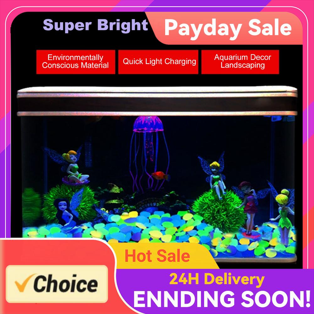 200/400/600/1000pcs Glow In Th - مراجعة Aquarium Fish That Glow In The Dark وسعره