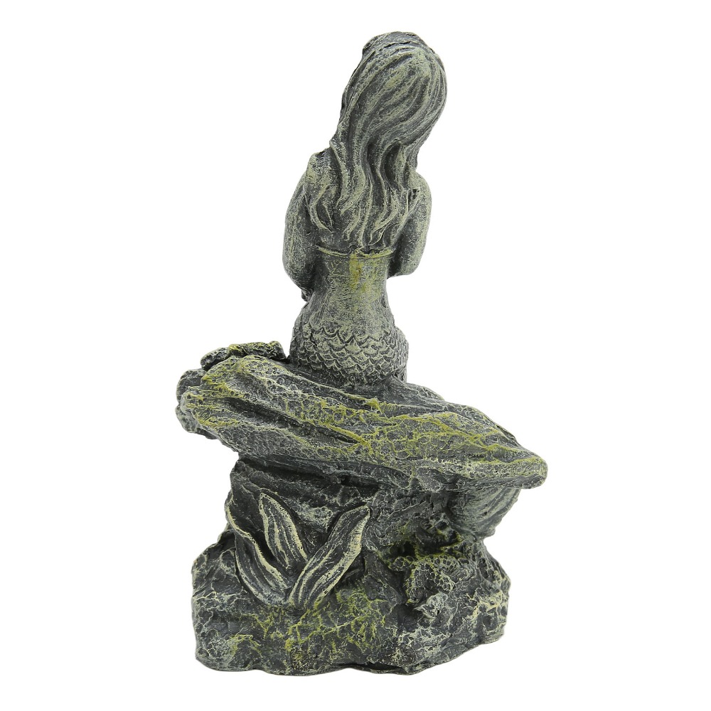 Resin Aquarium Mermaid Statue  - مراجعة Aquarium Fish Beautiful وسعره