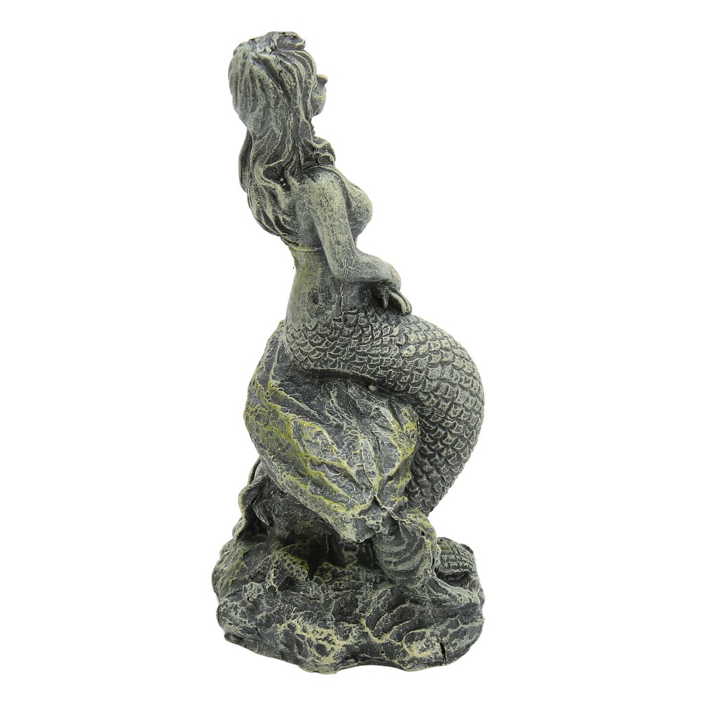 Resin Aquarium Mermaid Statue  - مراجعة Aquarium Fish Beautiful وسعره