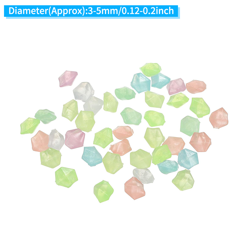 1000Pcs Luminous Sand Glow In  - مراجعة Aquarium Fish That Glow In The Dark وسعره