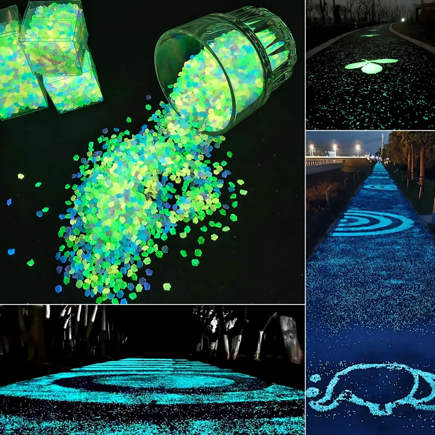 50g/Bag Decor Luminous Sand 3- - مراجعة Aquarium Fish That Glow In The Dark وسعره