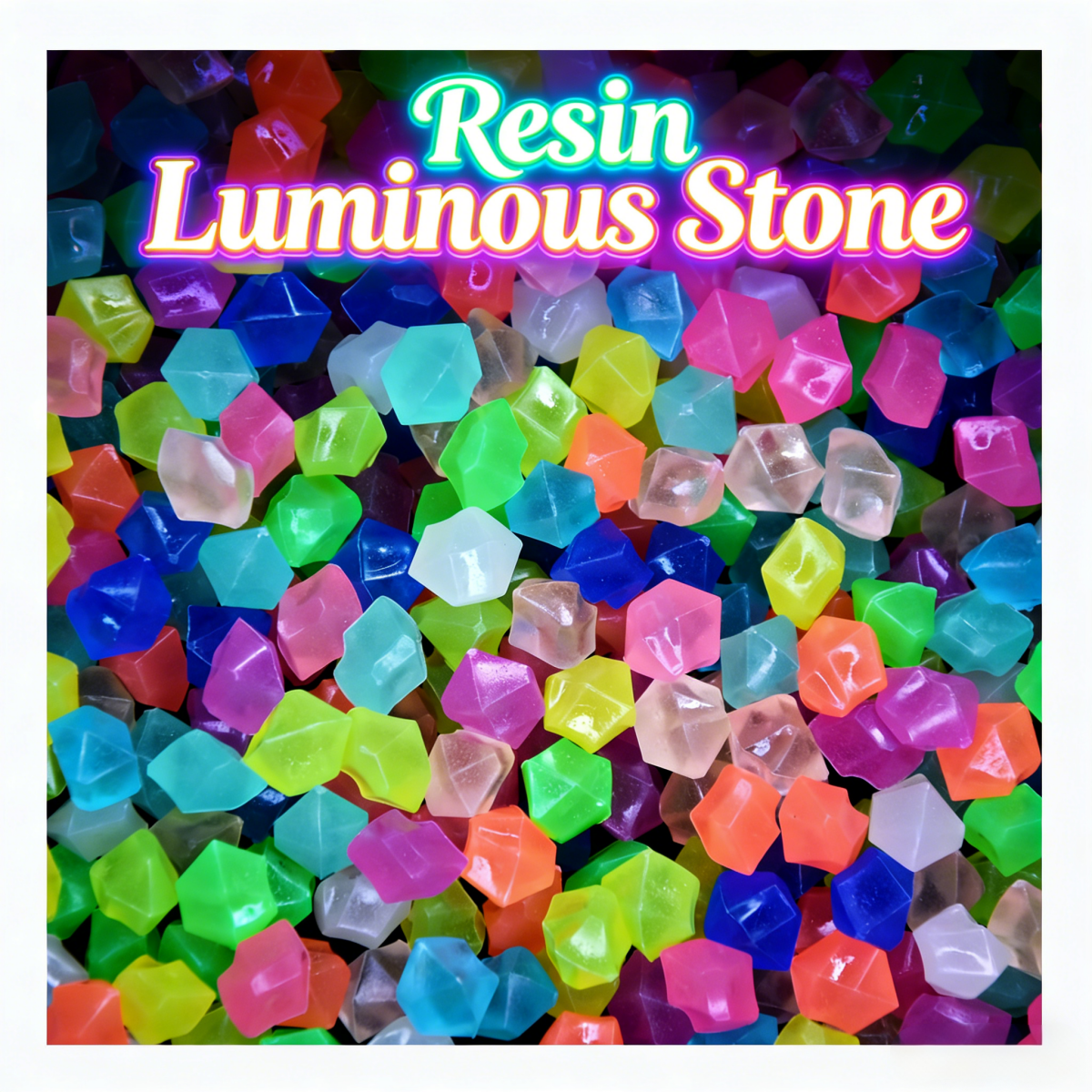 100pcs 14*11mm Dark Pebbles Pe - مراجعة Aquarium Fish That Glow In The Dark وسعره