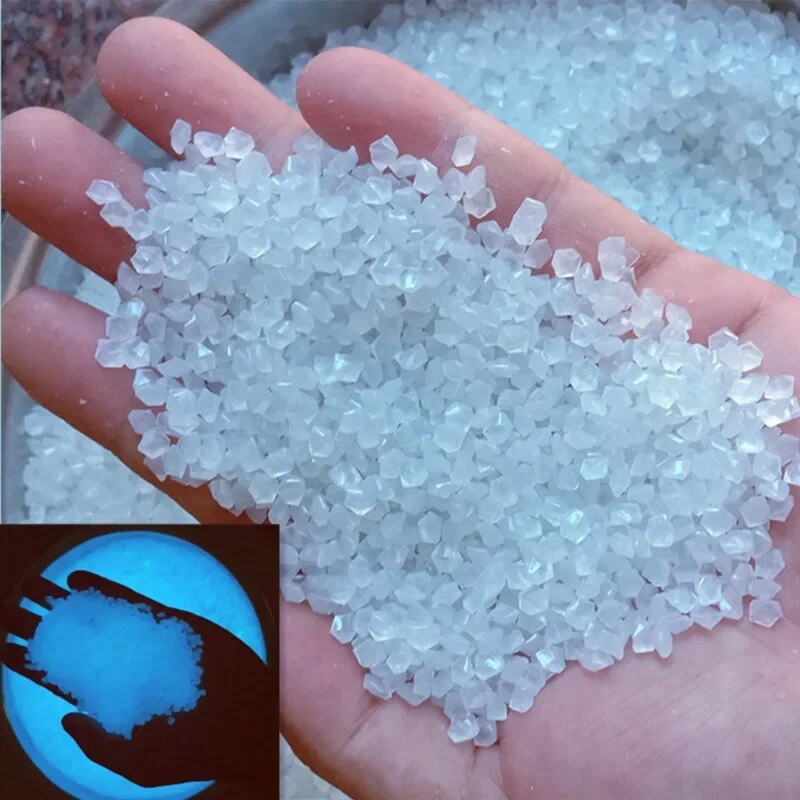 1000pcs 3-5mm Luminous Sand Gl - مراجعة Aquarium Fish That Glow In The Dark وسعره