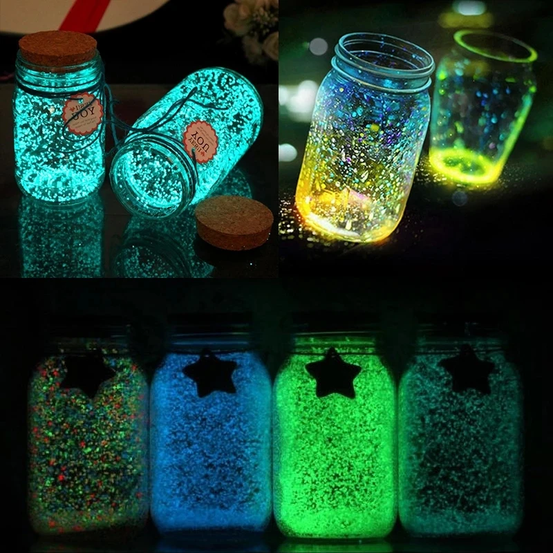 1000pcs 3-5mm Luminous Sand Gl - مراجعة Aquarium Fish That Glow In The Dark وسعره