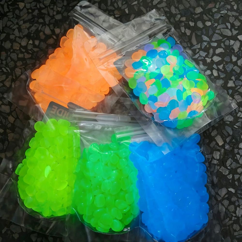 200/1000pcs Luminous Stones Gl - مراجعة Aquarium Fish That Glow In The Dark وسعره