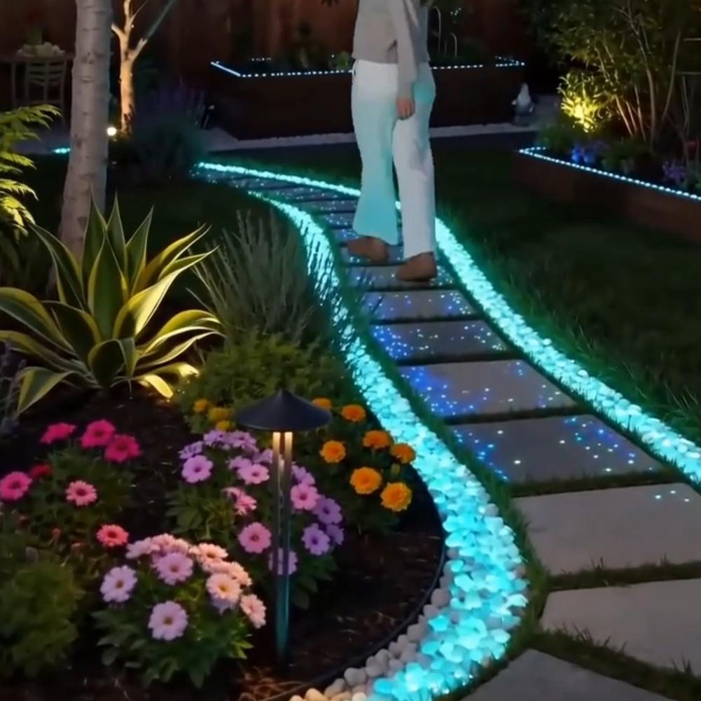 200/1000pcs Luminous Stones Gl - مراجعة Aquarium Fish That Glow In The Dark وسعره