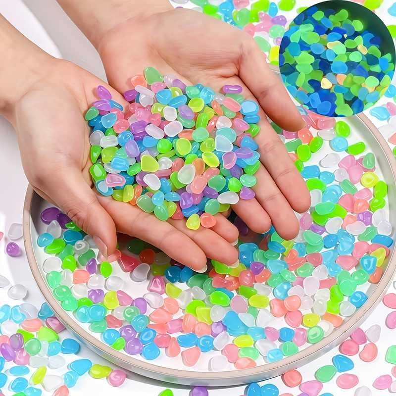 200Pcs Glow in the Dark Garden - مراجعة Aquarium Fish That Glow In The Dark وسعره