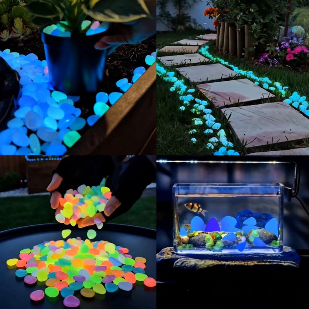 Glow-in-the-Dark Resin Pebbles - مراجعة Aquarium Fish That Glow In The Dark وسعره