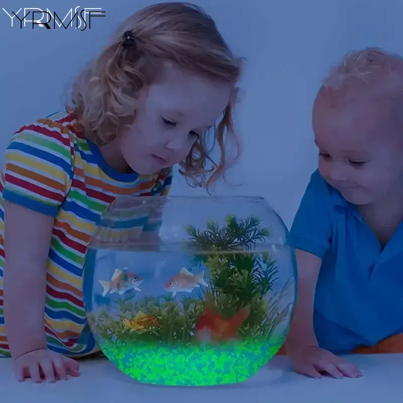1000pcs 3-5mm Luminous Sand Gl - مراجعة Aquarium Fish That Glow In The Dark وسعره