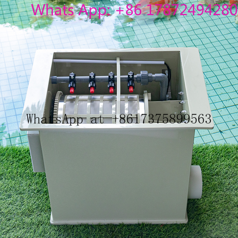10m³/h (10t) PP Drum Filter Qi - مراجعة Aquarium Fish And Price وسعره