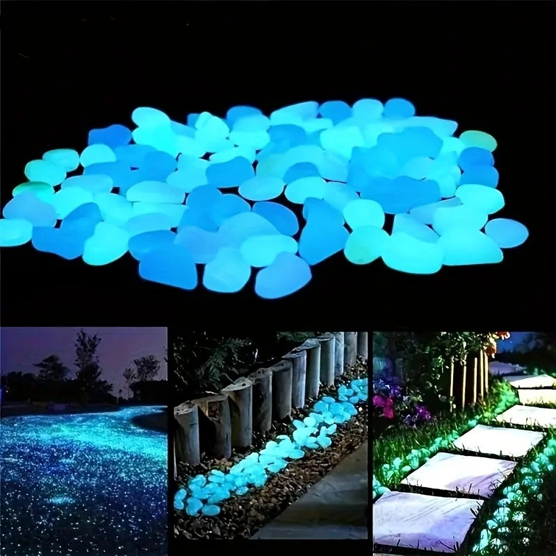 Glow in the Dark Pebbles Stone - مراجعة Aquarium Fish That Glow In The Dark وسعره