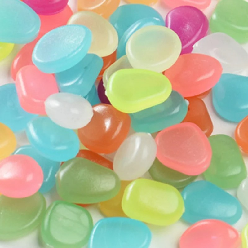 Glow in the Dark Pebbles Stone - مراجعة Aquarium Fish That Glow In The Dark وسعره