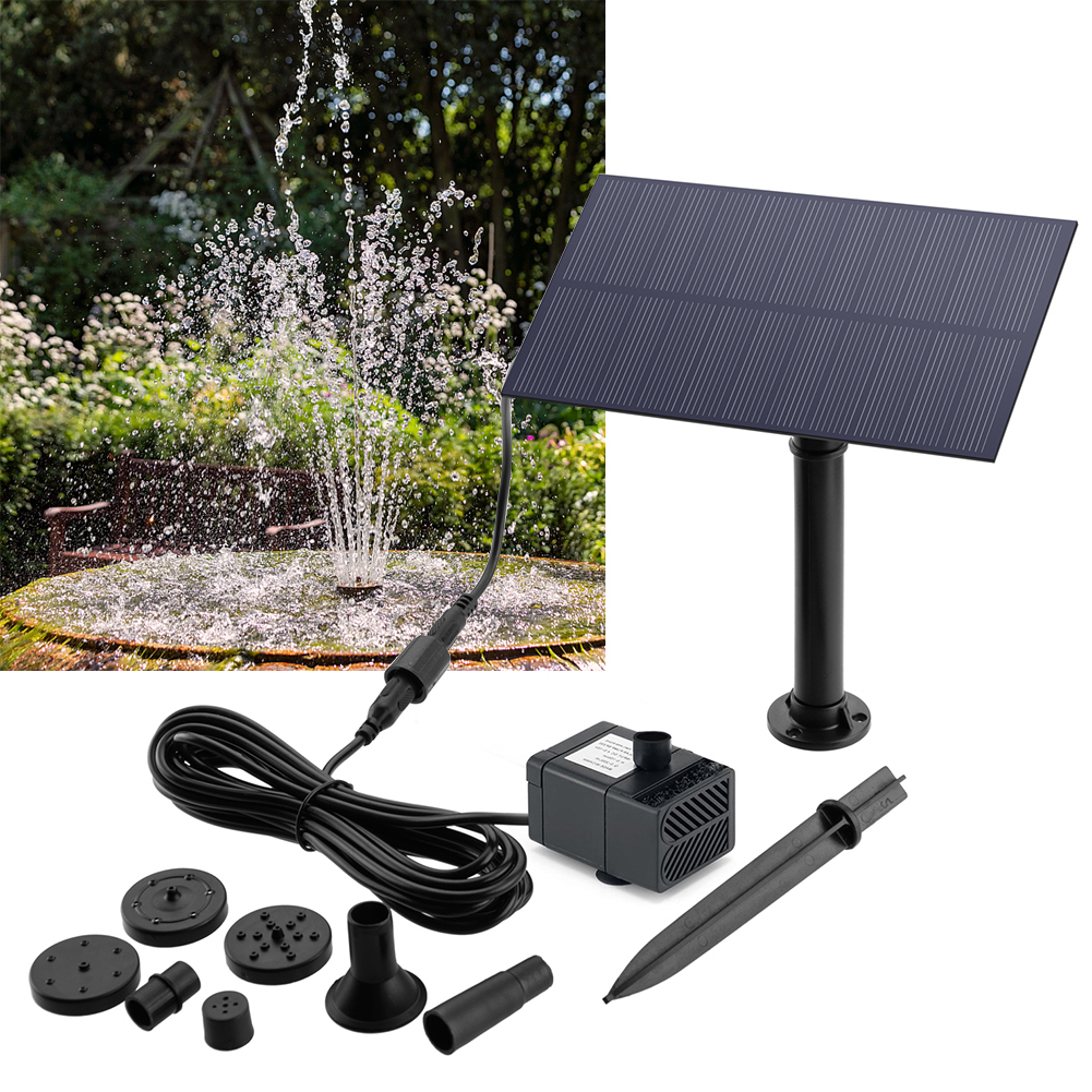 5W 5V Solar Water Pump Garden  - مراجعة Aquarium Fish Guppy وسعره