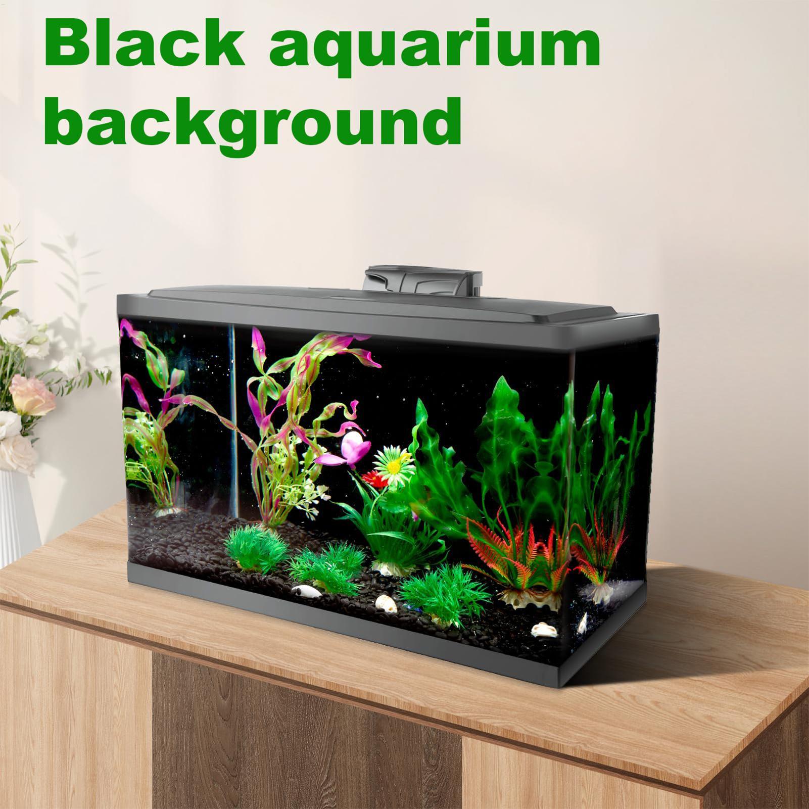 Fish Tank Background Static Cl - مراجعة Aquarium Fish Beautiful وسعره