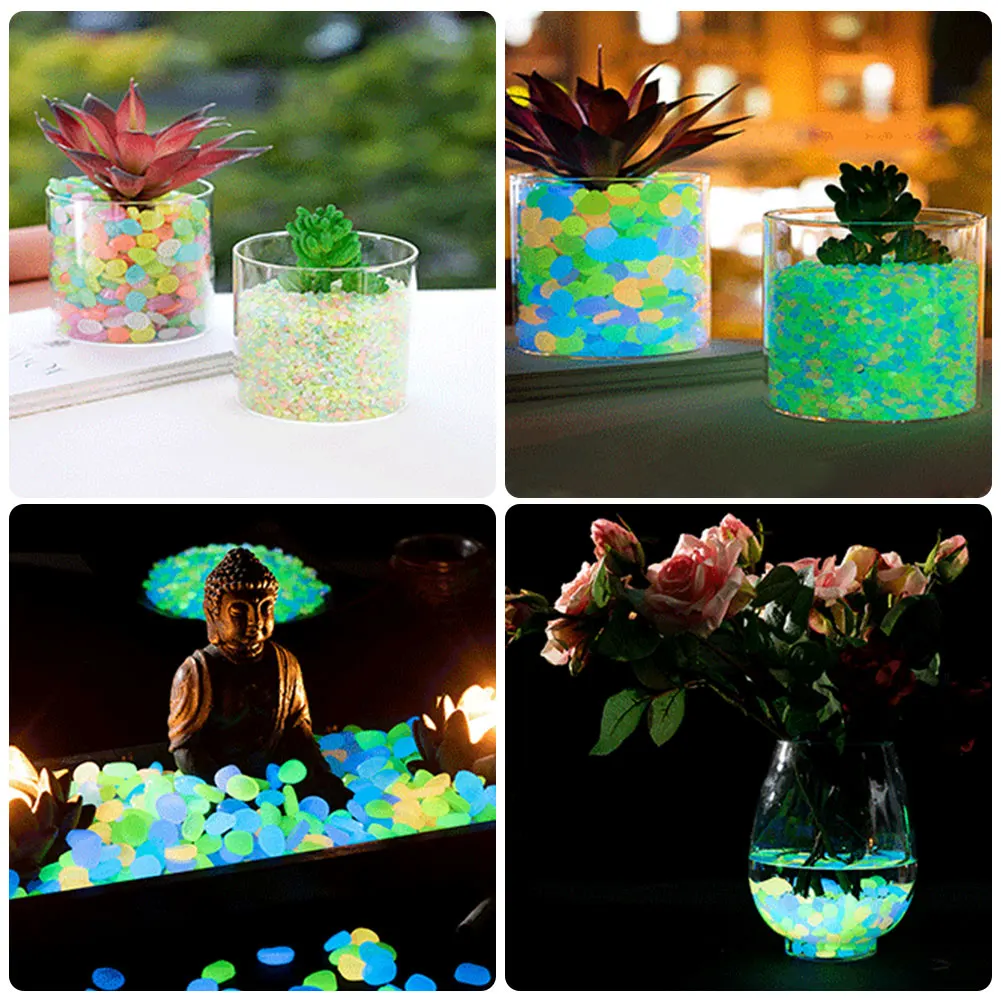 100Pcs Pebbles Glow In The Dar - مراجعة Aquarium Fish That Glow In The Dark وسعره