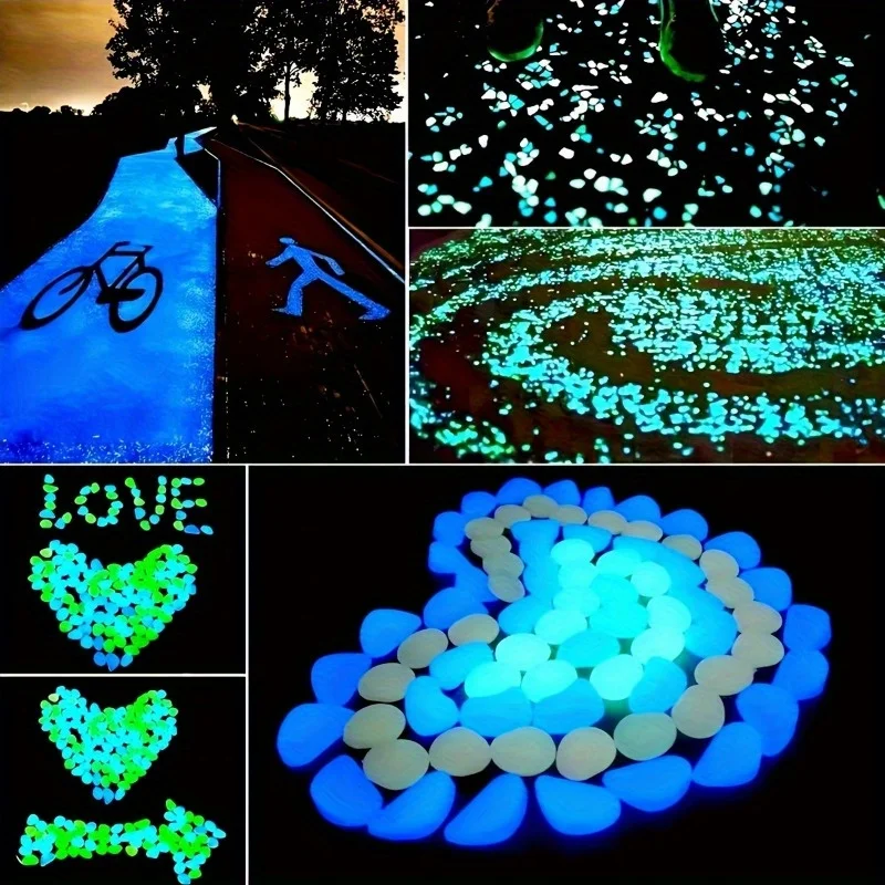 500Pcs Glow in The Dark Garden - مراجعة Aquarium Fish Guppy وسعره
